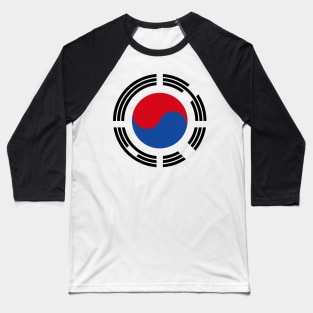 Korean Patriot Flag Series Baseball T-Shirt